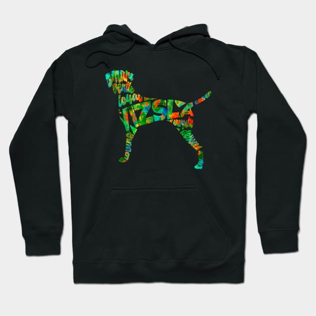 Vizsla Hoodie by inspirowl